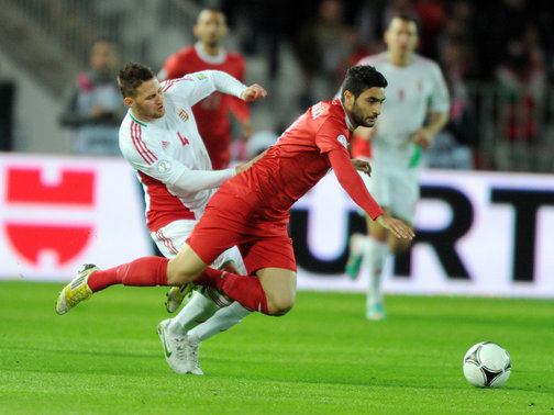Turkey and Hungary drew 1-1