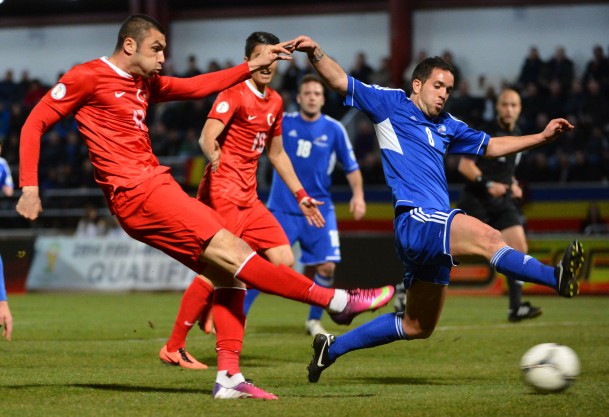 Turkey defeats Andorra 2-0