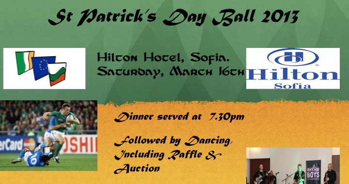 St Patrick’s Day charity ball