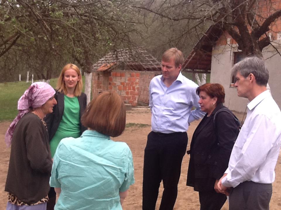 EU and UNHCR visit displaced families most in need of assistance in eastern BiH