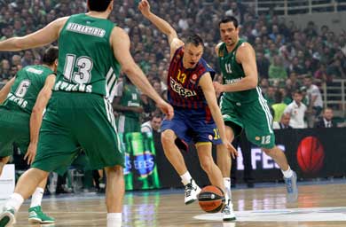 Panathinaikos pegs Barcelona down again