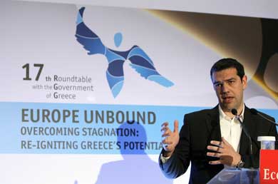 Tsipras says Cyprus has changed bailout dynamic, sees ‘suspension’ of memorandum
