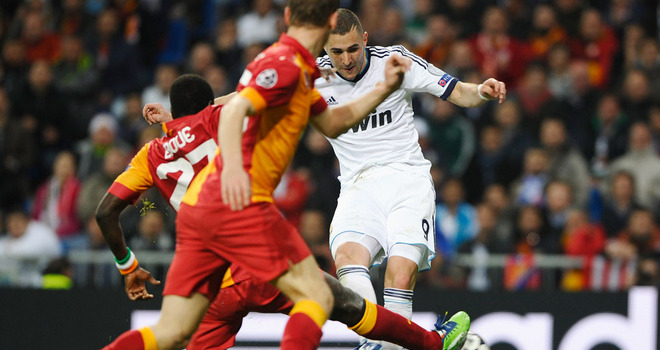 Galatasaray faces huge Real Madrid task in Europe