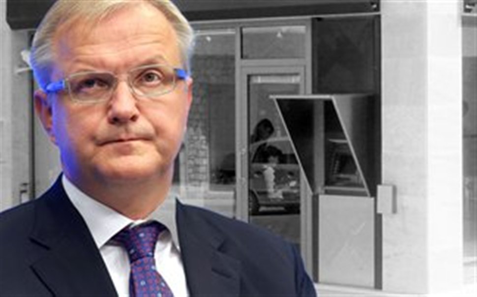 Rehn: “We are preparing a directive for haircut on deposits”