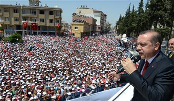 ‘Those who seek to preserve their dictatorship disrupted our peace’, Turkish PM says in Reyhanlı