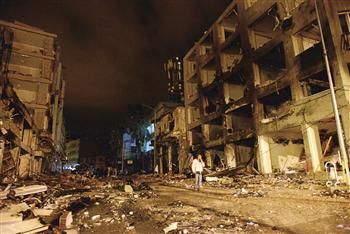 Bombs jolt politics as Turkish PM leaves for US trip