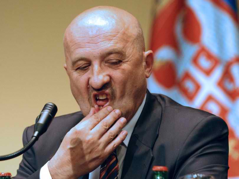 Former Serbian minister under arrest