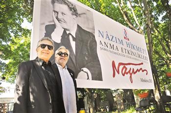 Nazım Hikmet commemorated with ceremony