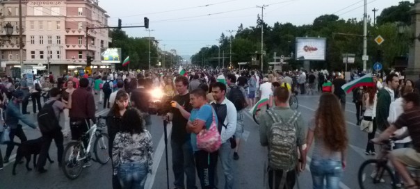 Bulgaria’s anti-government protests, a month on: photos