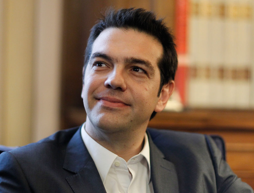 Greek opposition leader in Russia