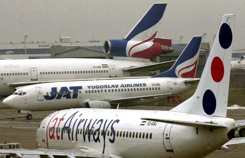 Fewer passengers for Jat Airways in October