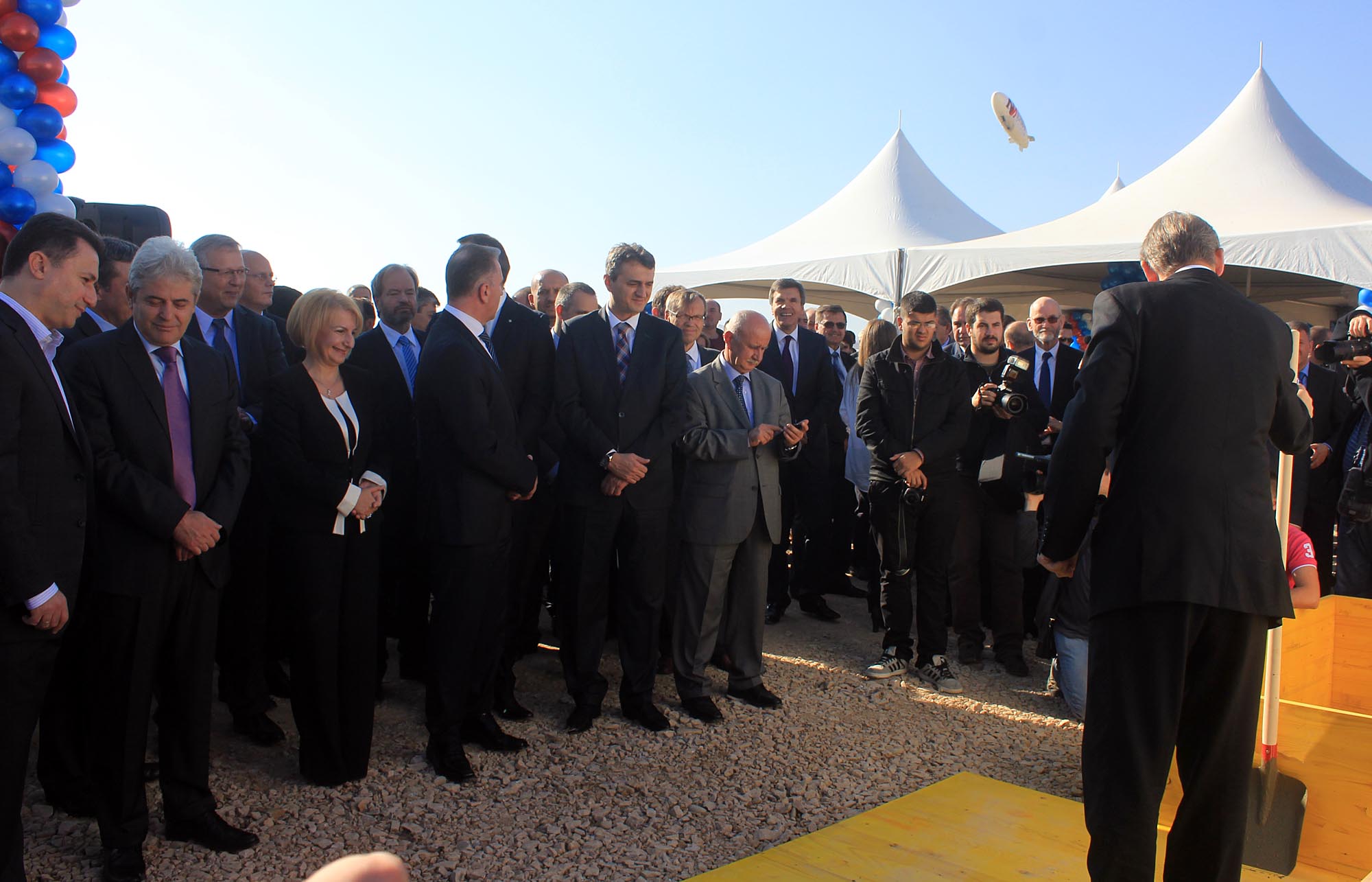 Construction works start in Tetovo for the construction of the free economic area