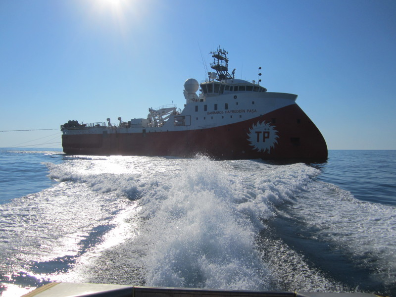 Turkish vessel “invades” Famagusta sea