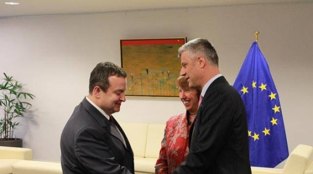 Thaci and Dacic meet in Brussels again