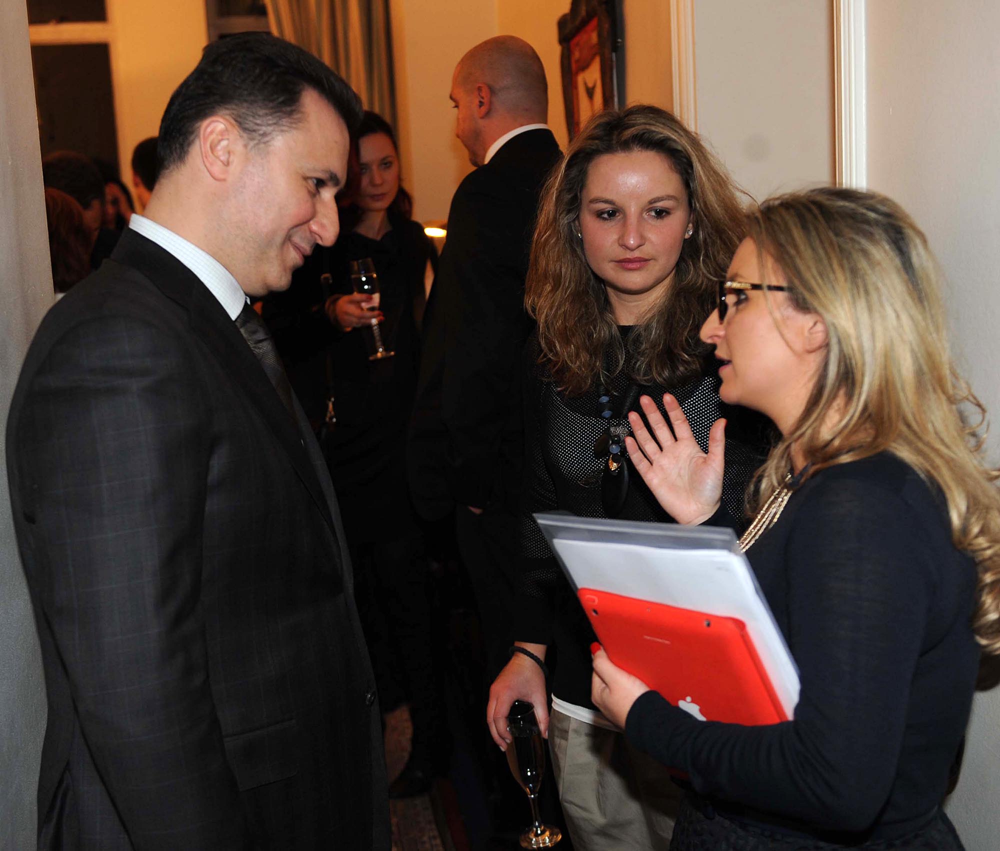 Gruevski in London and Paris for investments