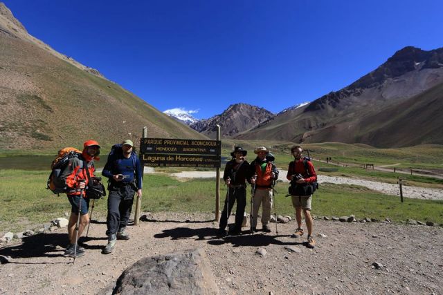 Four Albanian climbers Aconcagua mount in Argentina
