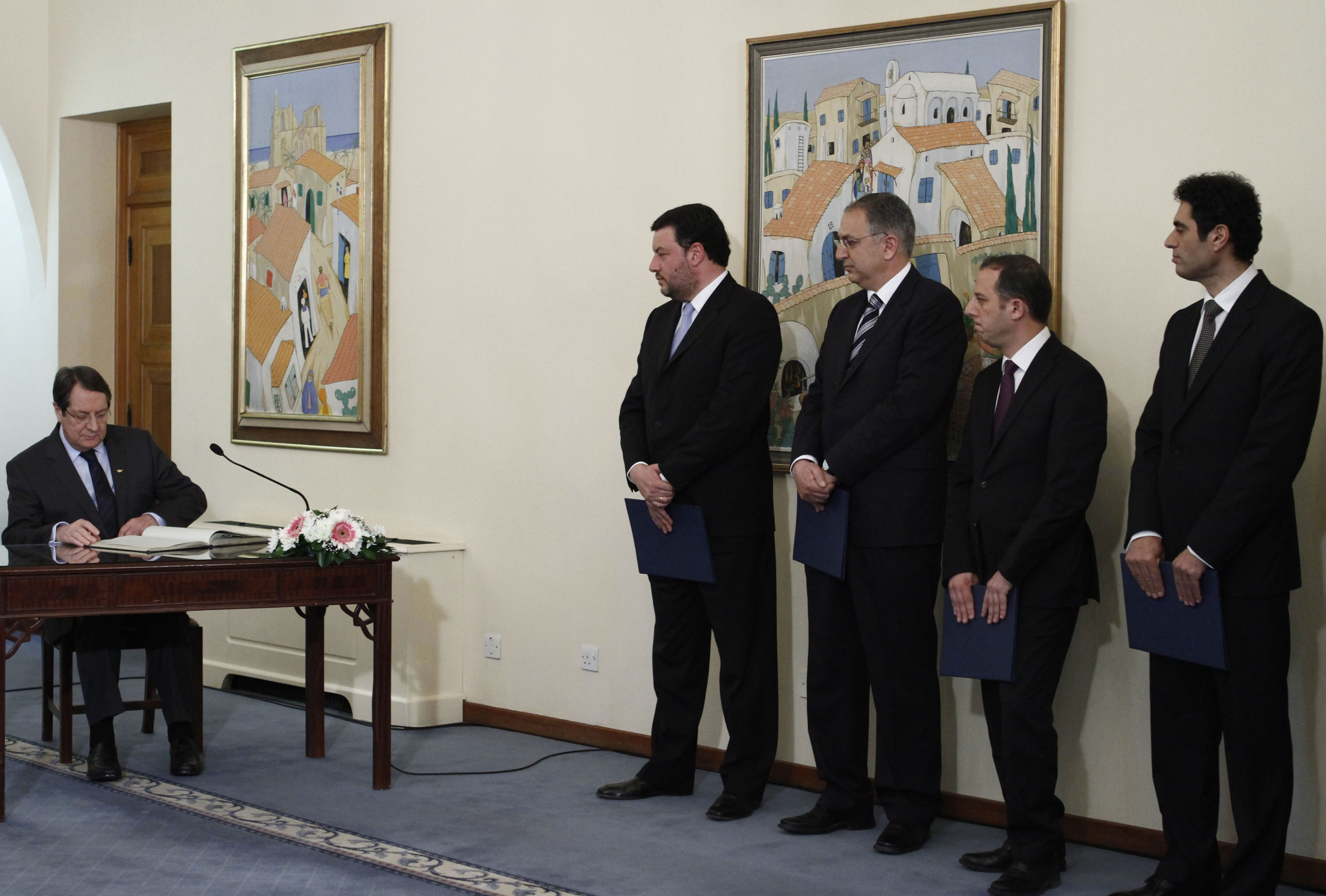 New Cyprus Ministers sworn in