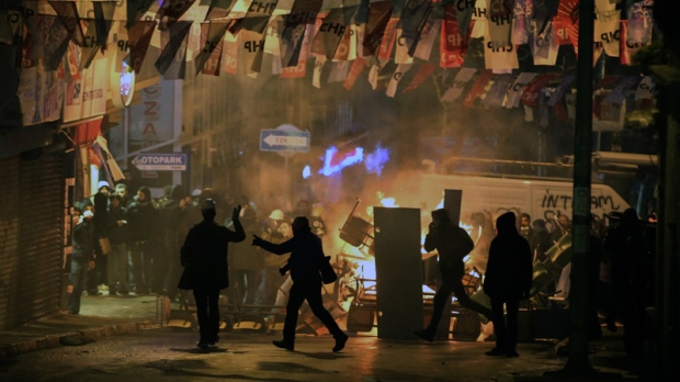 Two dead during riots in Turkey