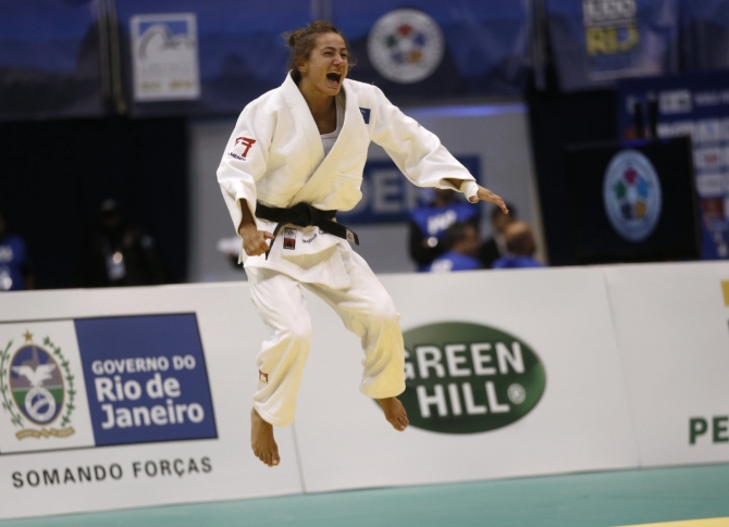 Majlinda Kelmendi becomes European judo champion