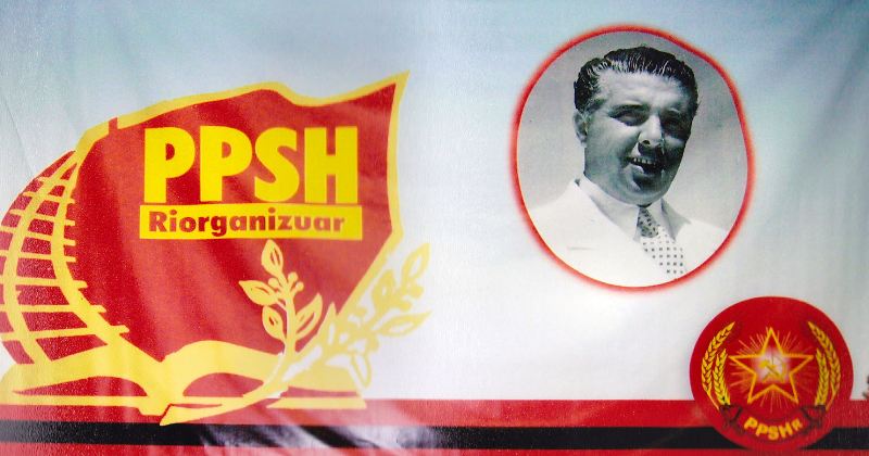 Calls to outlaw communist parties in Albania