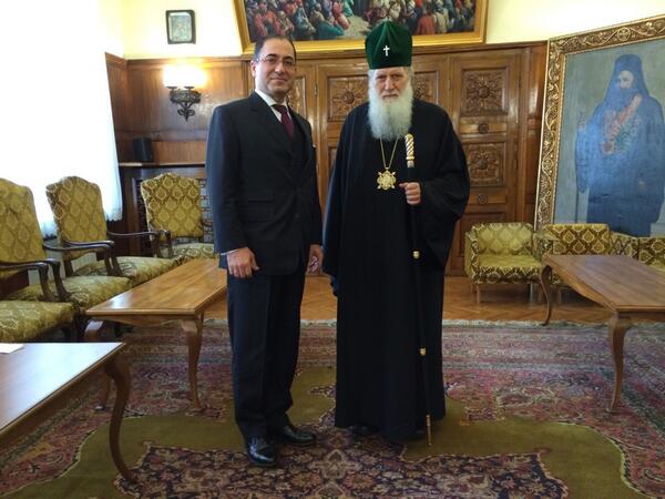 Bulgarian Orthodox Church head Patriarch Neofit holds talks with Turkish ambassador in Sofia