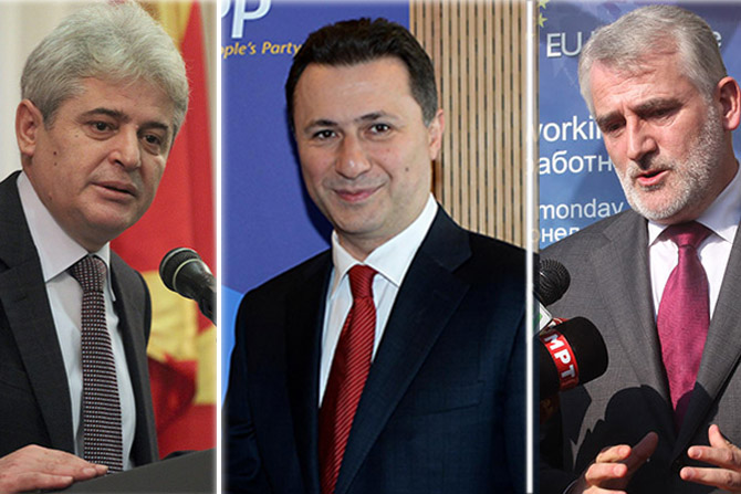 Albanian parties, in a race to be part of Gruevski’s government
