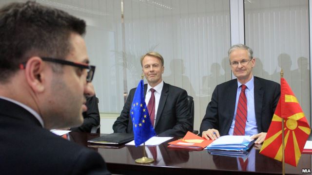 EU “reserved” on Skopje