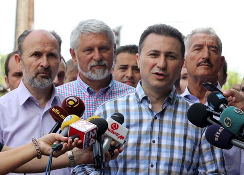 Premier Gruevski launches accusations against the opposition for lack of dialogue