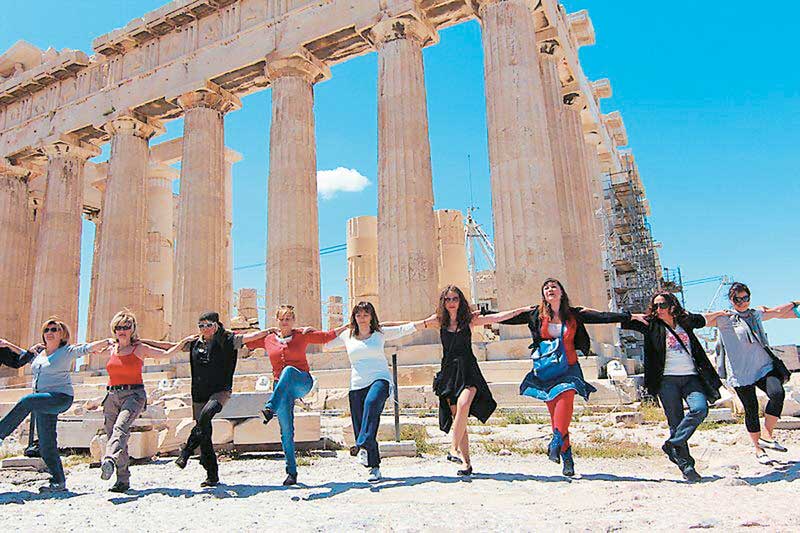 Instructions for tourists in Greece