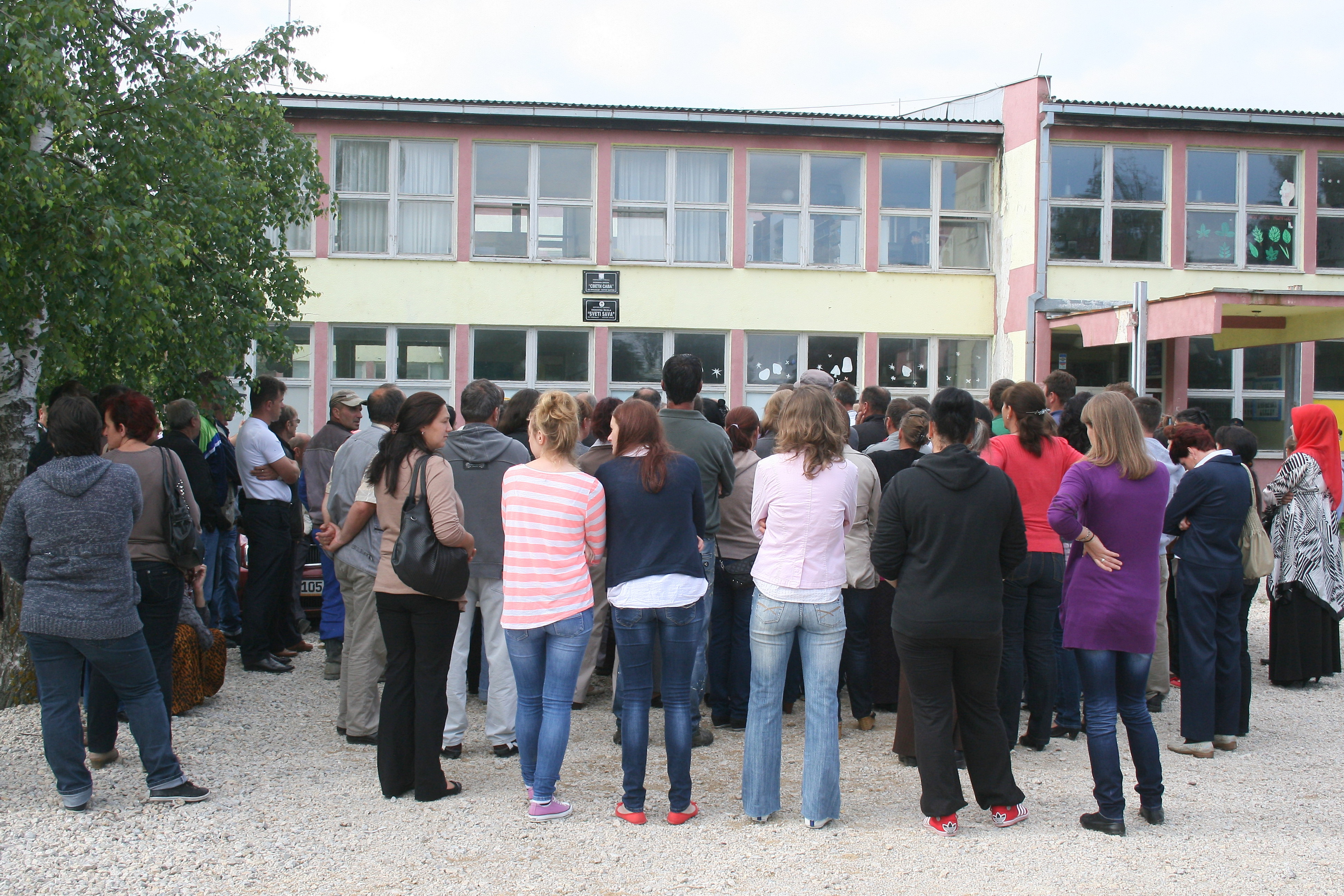 A years long dispute between school and parents in village of Vrbanjci becomes a political problem