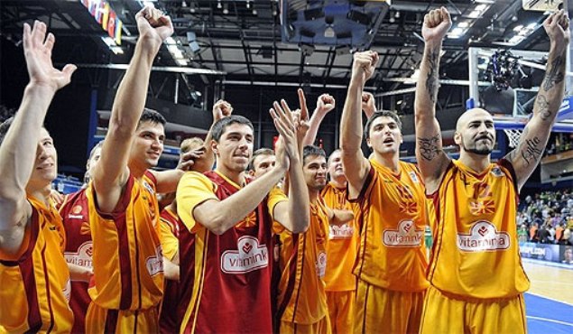 FYROM’s basketball national team qualifies for Eurobasket 2015