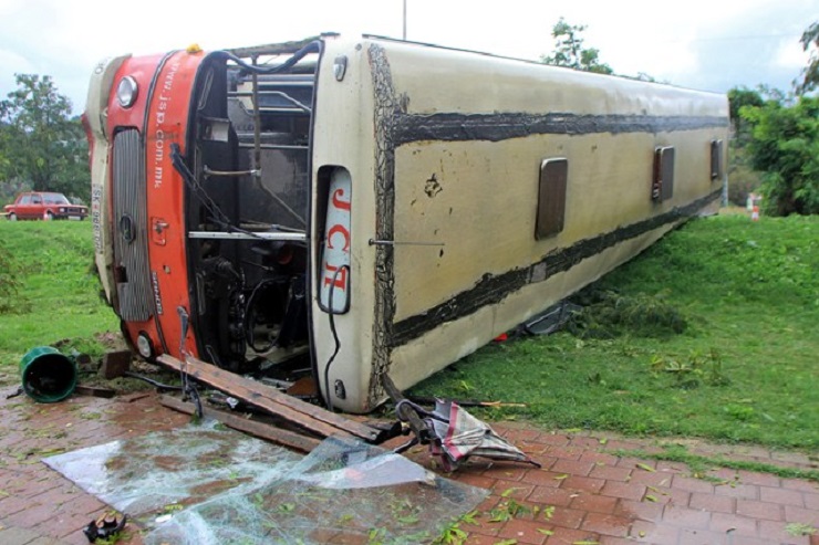 Skopje, 49 wounded in a bus accident