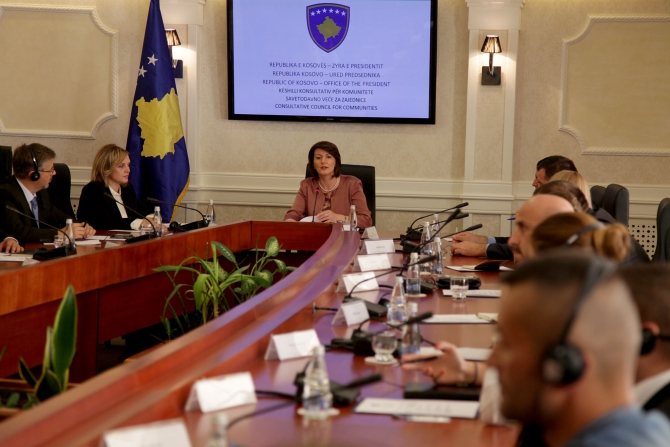 Institutions must be established in compliance with the Constitution, says president of Kosovo