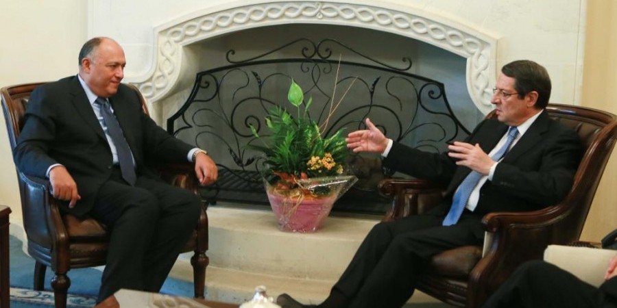 Egyptian Foreign Minister meets with Cypriot President