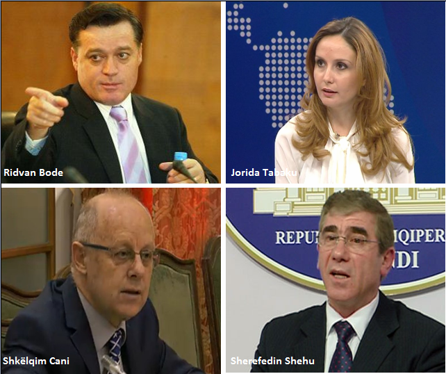 Albanian opposition MPs analyze the 2015 draft budget figures