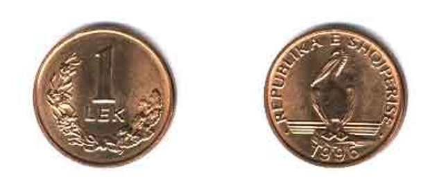 Bank of Albania introduces the 1 Lek and 10 Lek coins