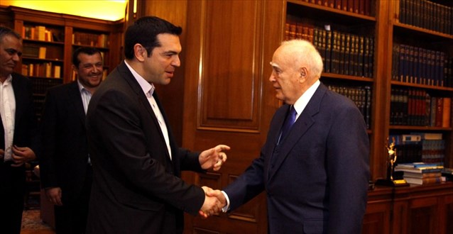 Alexis Tsipras to have exploratory meeting with Karolos Papoulias