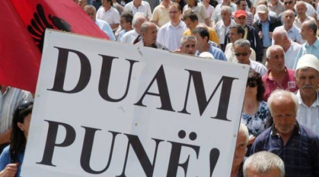 There are no real figures about unemployment rate in Albania