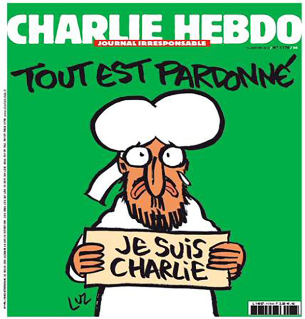 Turkish authorities block websites that have the Charlie Hedbo’s front page