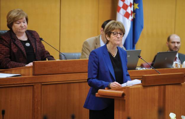 Anne Brasseur on a three-day official visit to Croatia