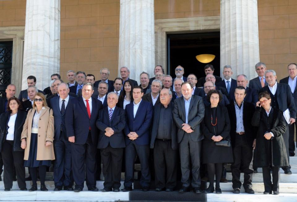 Greek people support the Tsipras government