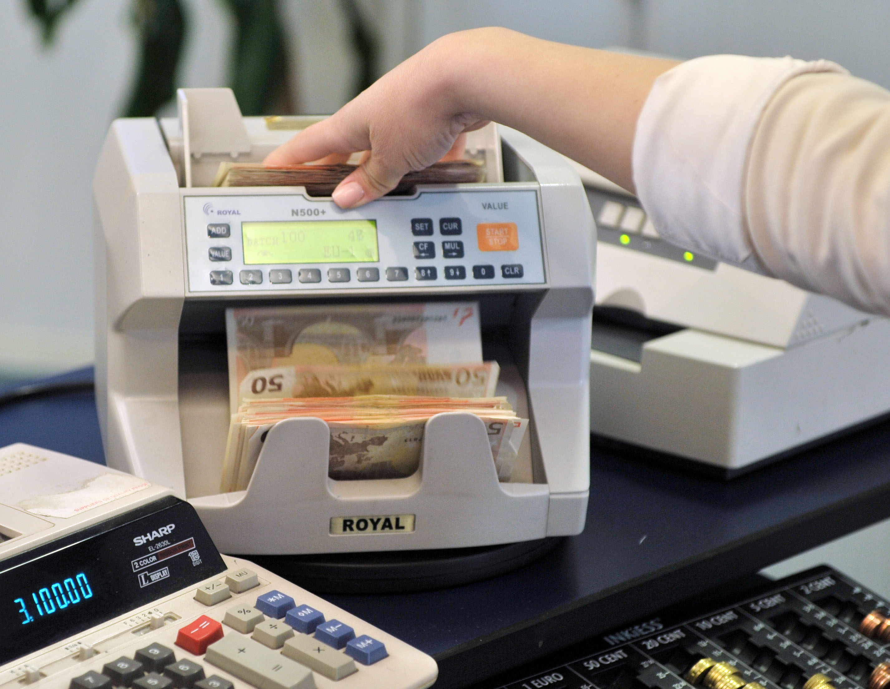Where do greeks deposits go