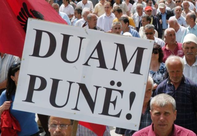 Unemployment rate in Albania amounts to 18%