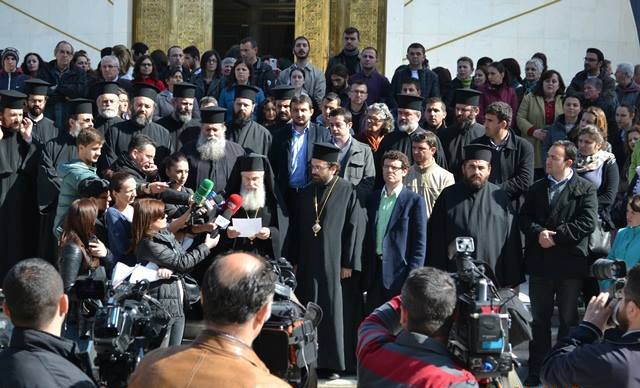 Albania’s Autocephalous Orthodox Church protests against the “Cathedral’s desecration”