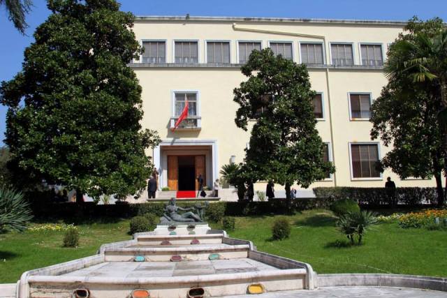 Albanian Presidential Palace returns to the public