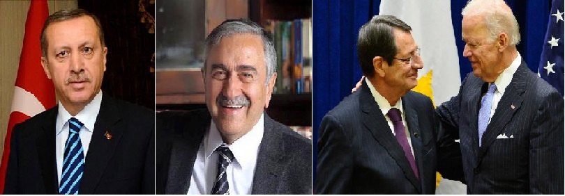 Akinci meets with Erdogan and Anastasiades speaks with Biden