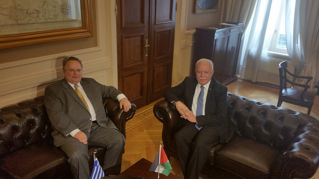Greek FM announces creation of Group of Friends of Palestine in the EU