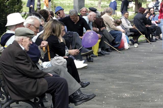 1/3 of the population in FYROM is pensioners