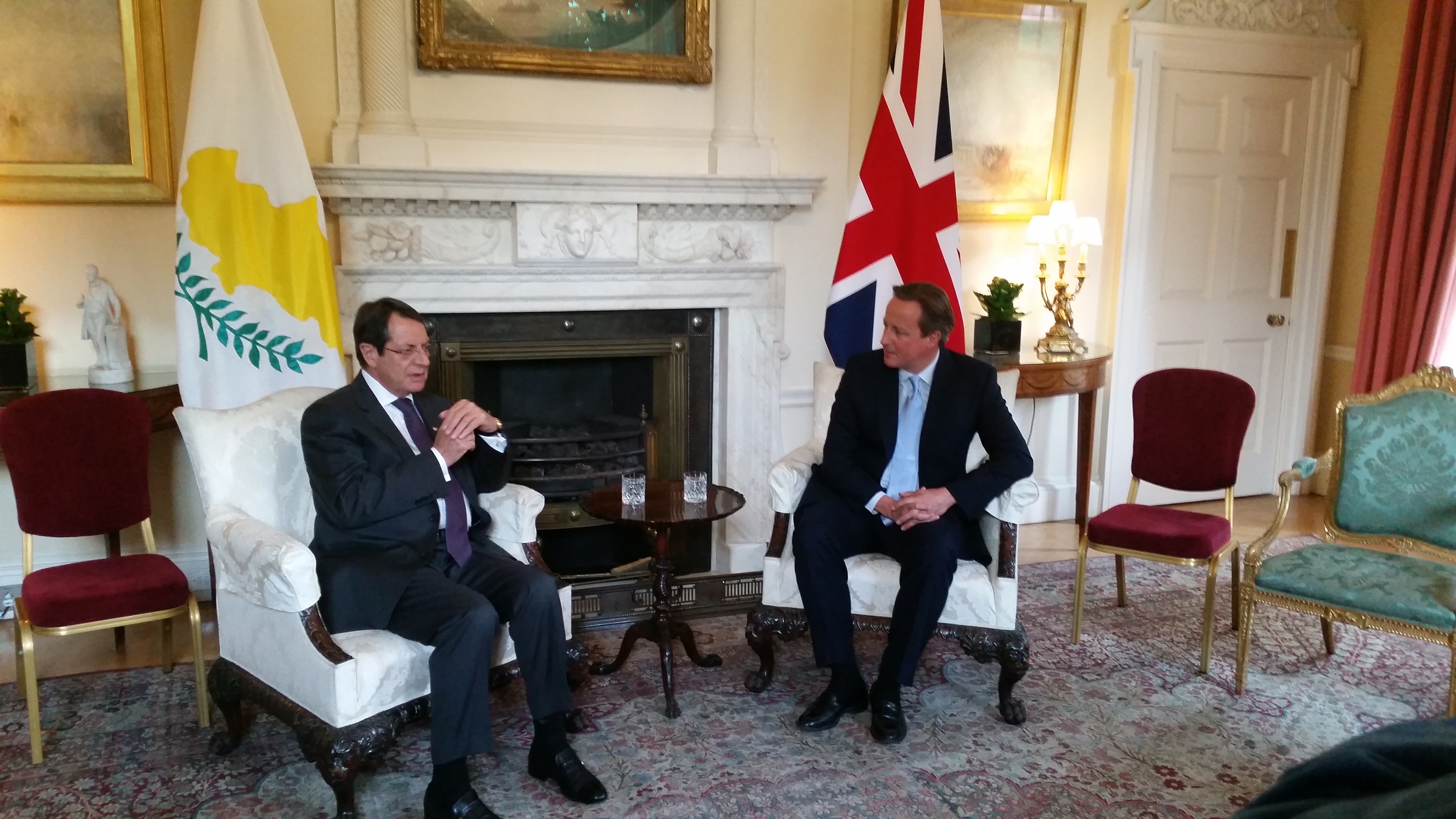 UK not desiring the Cyprus guarantees security arrangement to continue