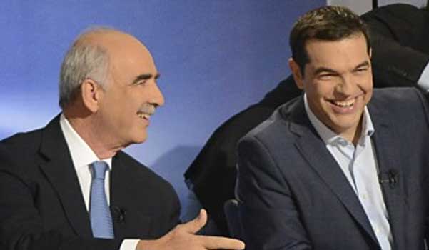 Tsipras turns down “grand coalition” invitation by Meimarakis